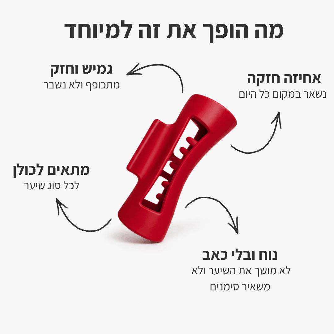 FlexiClip - קליפ גמיש לשיער